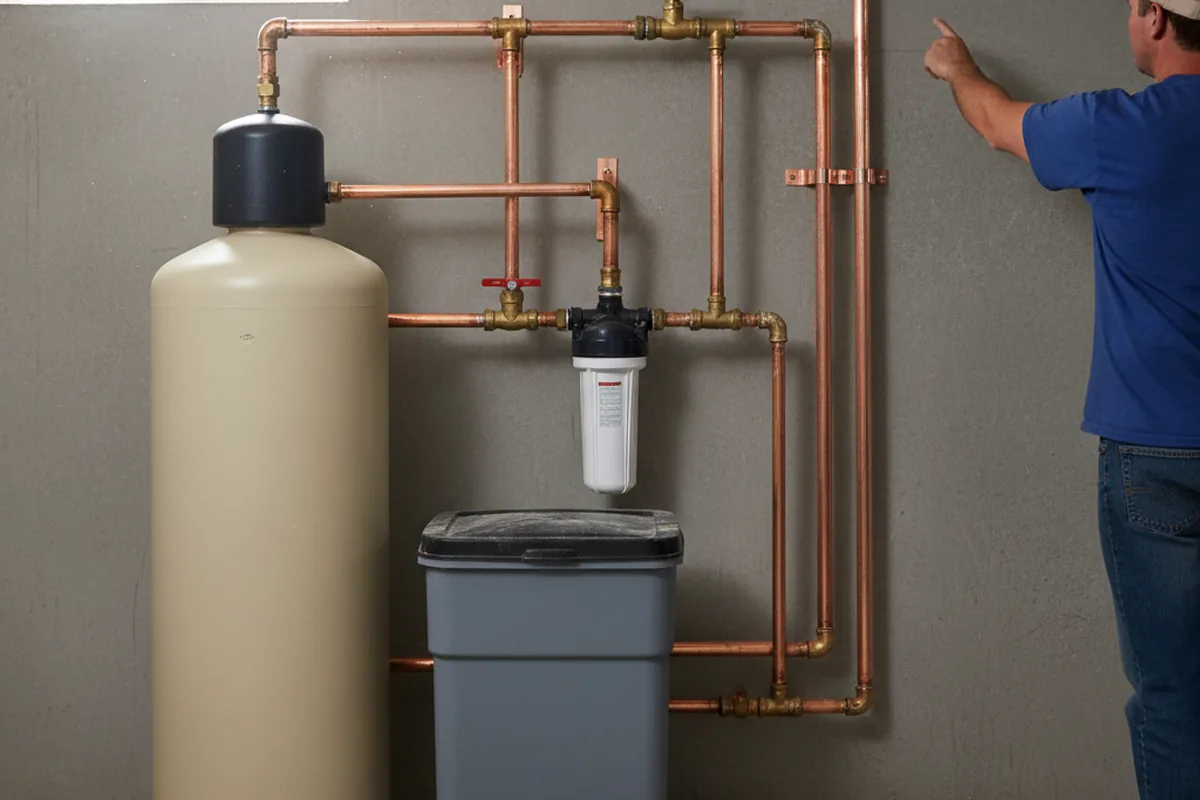 Whole-house water treatment system installed in Levittown